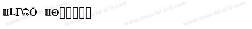 Utopia Std字体转换